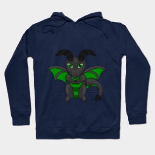 Cute Green Dragon Hoodie